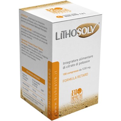 LITHOSOLV integratore di potassio 100 compresse retard 