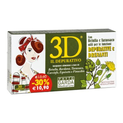 3D DRENA DEPURA 30CPR PHYTO