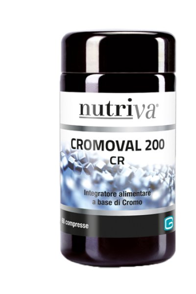 NUTRIVA CROMOVAL 200 60CPR NUTRIVA CROMOVAL 200 60CPR