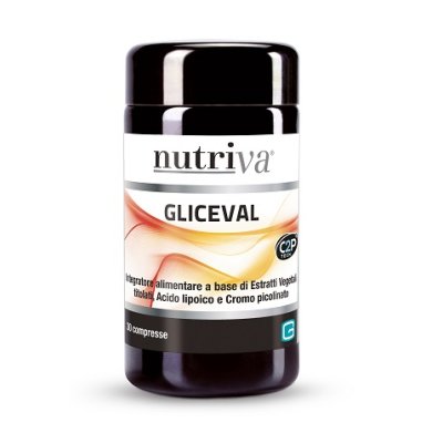 NUTRIVA GLICEVAL 30CPR NUTRIVA GLICEVAL 30CPR