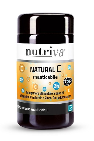 NUTRIVA NATURAL C MASTIC 60CPR NUTRIVA NATURAL C MASTIC 60CPR