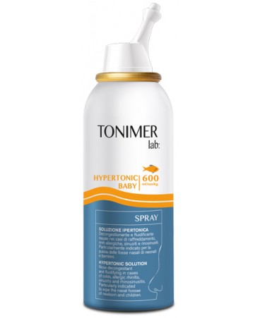 TONIMER LAB HYPERTONIC BABY SOLUZIONE IPERTONICA DI ACQUA DI MARE 100 ML