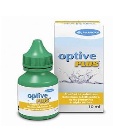 optive plus soluzione oftalmica 10 ml. dispositivo medico lubrificante e osmoprotettiva 