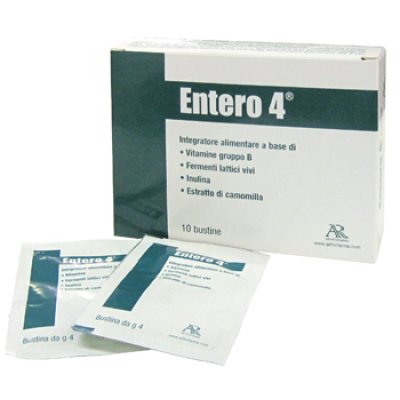 entero 4 integratore di fermenti lattici 10 bustine 