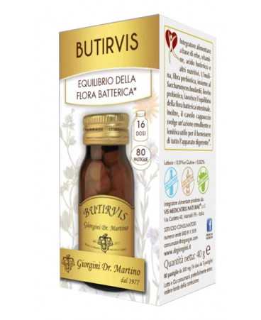 BUTIRVIS PASTIGLIE 40G GIORG