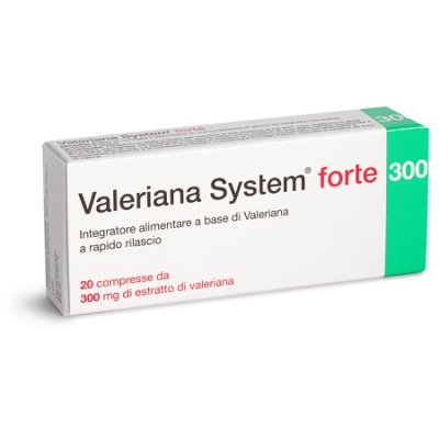 VALERIANA 'SYSTEM FORTE 20CPR VALERIANA 'SYSTEM FORTE 20CPR