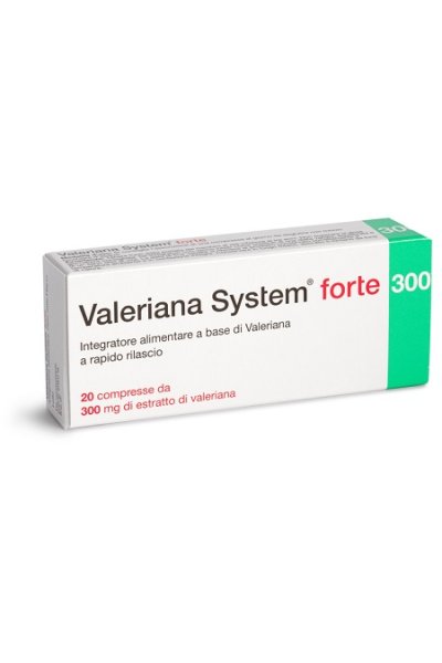 VALERIANA 'SYSTEM FORTE 20CPR VALERIANA 'SYSTEM FORTE 20CPR