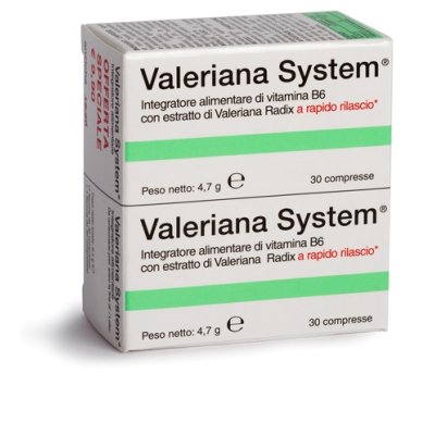 VALERIANA 'SYSTEM 30CPR+30CPR VALERIANA 'SYSTEM 30CPR+30CPR