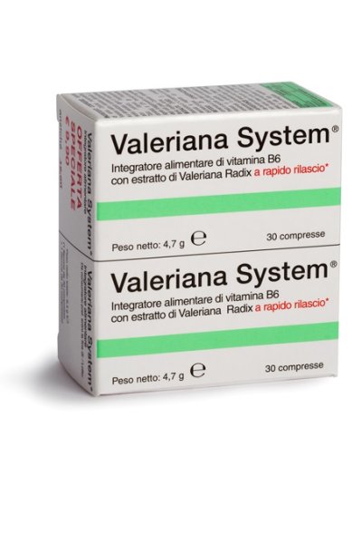 VALERIANA 'SYSTEM 30CPR+30CPR VALERIANA 'SYSTEM 30CPR+30CPR