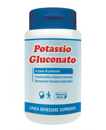 POTASSIO GLUCON 90CPR NAT/POINT