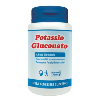 POTASSIO GLUCON 90CPR NAT/POINT