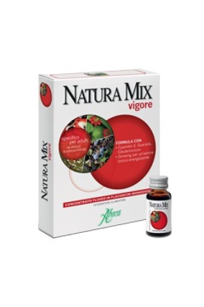 ABOCA natura mix vigore concentrato fluido 10 flaconcini  ABOCA natura mix vigore concentrato fluido 10 flaconcini