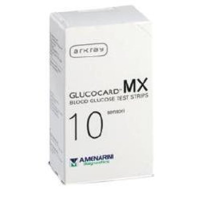 GLUCOCARD-MX BLOOD GLUCOSE 10PZ