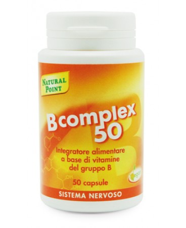 B COMPLEX 50CPS NAT/POINT
