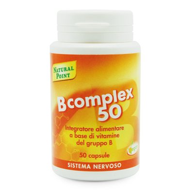 B COMPLEX 50CPS NAT/POINT