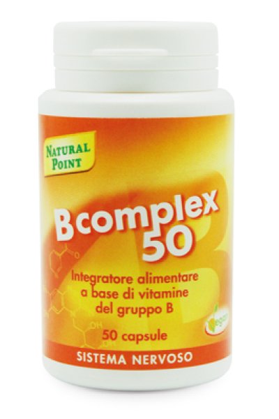 B COMPLEX 50CPS NAT/POINT B COMPLEX 50CPS NAT/POINT