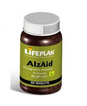 LIFEPLAN alzaid integratore alimentare di vitamina B6, B9 e B12 60 tavolette 