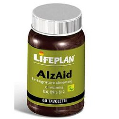 LIFEPLAN alzaid integratore alimentare di vitamina B6, B9 e B12 60 tavolette 
