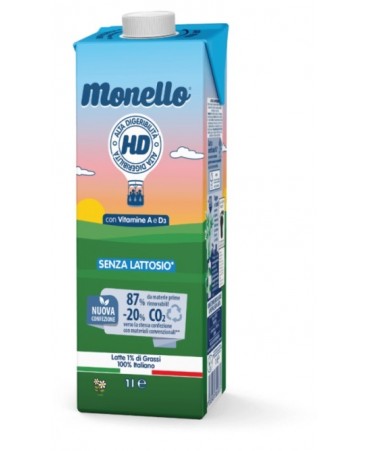 MONELLO HD LATTE DIGER/A 1LT