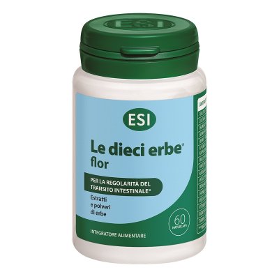 ESI le dieci erbe flor integratore a base di FOS e vitamine B 60 capsule