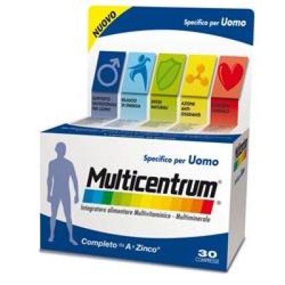 MULTICENTRUM UOMO 30CPR MULTICENTRUM UOMO 30CPR