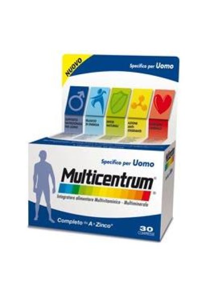 MULTICENTRUM UOMO 30CPR MULTICENTRUM UOMO 30CPR
