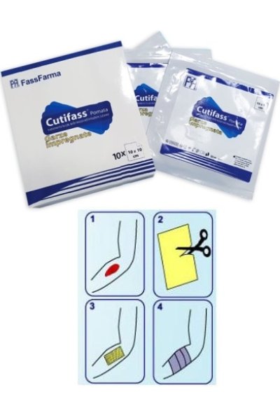 CUTIFASS GARZA IMPREGNATA 50G CUTIFASS GARZA IMPREGNATA 50G