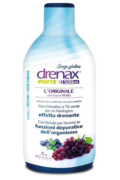 DRENAX FORTE UVA&MIRTILLO 500ML DRENAX FORTE UVA&MIRTILLO 500ML