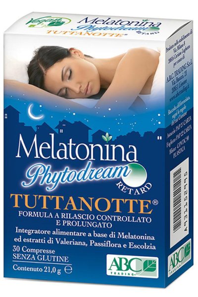 MELATONINA TUTTANOTTE RETARD 30C MELATONINA TUTTANOTTE RETARD 30C