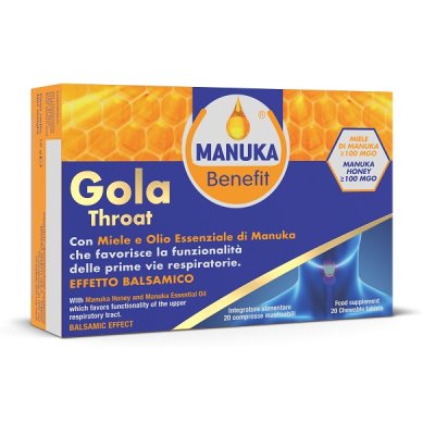 MANUKA BENEFIT GOLA VOCE 20CPR