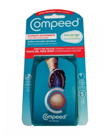 COMPEED VESCICHE PIANTA PIED 5PZ