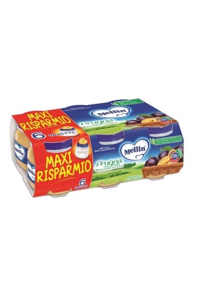 MELLIN-OMO PRUGNA/MELA 6X100G MELLIN-OMO PRUGNA/MELA 6X100G