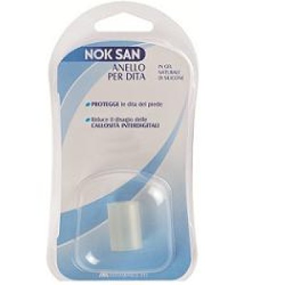 noksan gel anello rinforzato proteggi dita in gel naturale di silicone confezione da un pezzo 