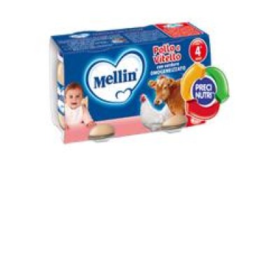 MELLIN OMOG POLLO/VIT VER2X80G