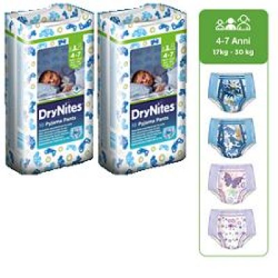 HUGGIES DRYNITES BOY 17/30K 10P<