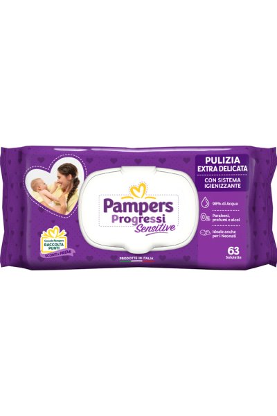 PAMPERS SALV SENS ALOE 63P 5909 PAMPERS SALV SENS ALOE 63P 5909