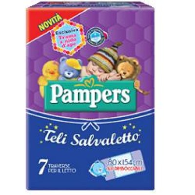 PAMPERS TRAV SALVA LETTO 7P 1082