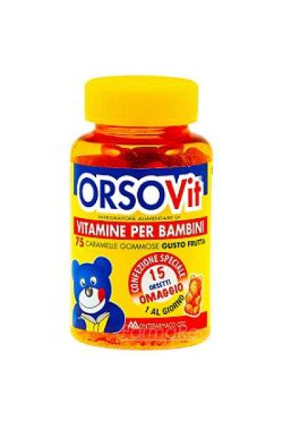 ORSOVIT CARAMELLE S/GLUT 75PZ ORSOVIT CARAMELLE S/GLUT 75PZ