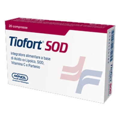 TIOFORT SOD 20 COMPRESSE 1000MG