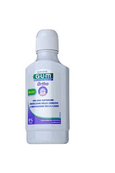 GUM ORTHO COLLUTORIO 300ML GUM ORTHO COLLUTORIO 300ML