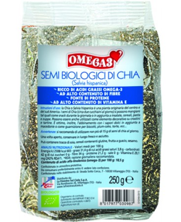 OMEGA 3 SEMI CHIA BIO 250G FINES