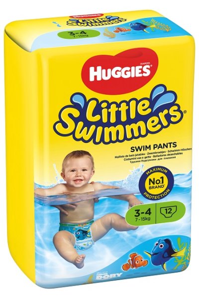 HUGGIES SWIMM SMAL 7-12K 12PZ HUGGIES SWIMM SMAL 7-12K 12PZ