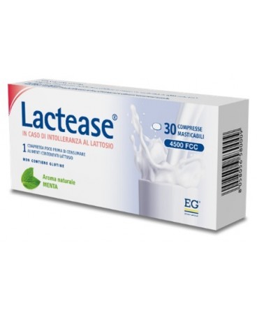 LACTEASE 4500 FCC MENTA 30CPR