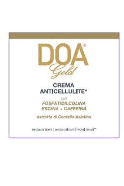 DOA GOLD CR A-CELLULITE 200ML DOA GOLD CR A-CELLULITE 200ML