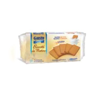 GIUSTO BISC MATTINO 350G S/ZUCCH