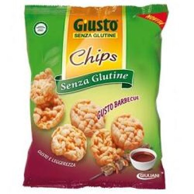 GIUSTO CHIPS BARBECUE 30G S/GL