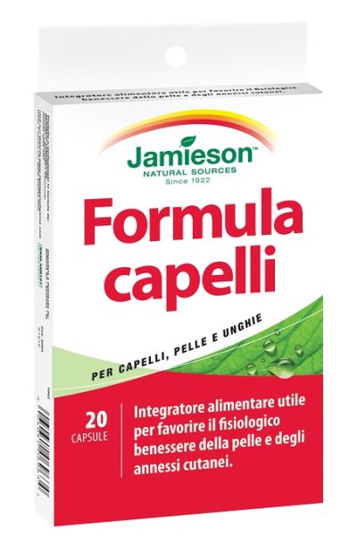 FORMULA CAPELLI 20CPS BIOVITA FORMULA CAPELLI 20CPS BIOVITA