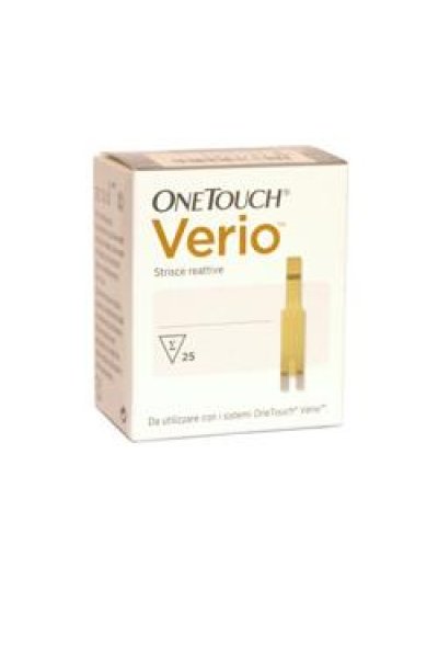 ONETOUCH VERIO GLICEMIA 25STR