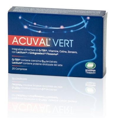 ACUVAL VERT 20CPR 1,2G ACUVAL VERT 20CPR 1,2G