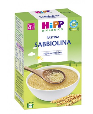 HIPP PASTINA SABBIOLINA 320G